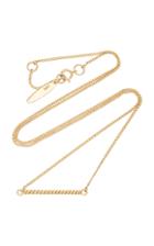 Isabel Lennse Twisted 14k Gold Necklace
