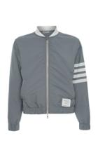 Thom Browne Striped Technical Bomber Jacket