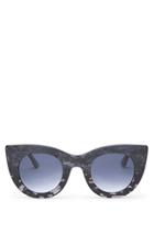 Thierry Lasry Orgasmy Sunglasses In Gradient Grey