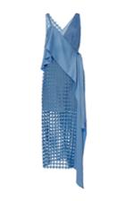Diane Von Furstenberg Asymmetric Lace Wrap Dress