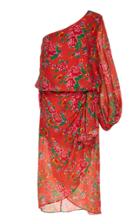 Rhode Resort Demi One Shoulder Tencel Blend Dress