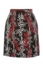 Bibhu Mohapatra Printed Duchess Mini Skirt