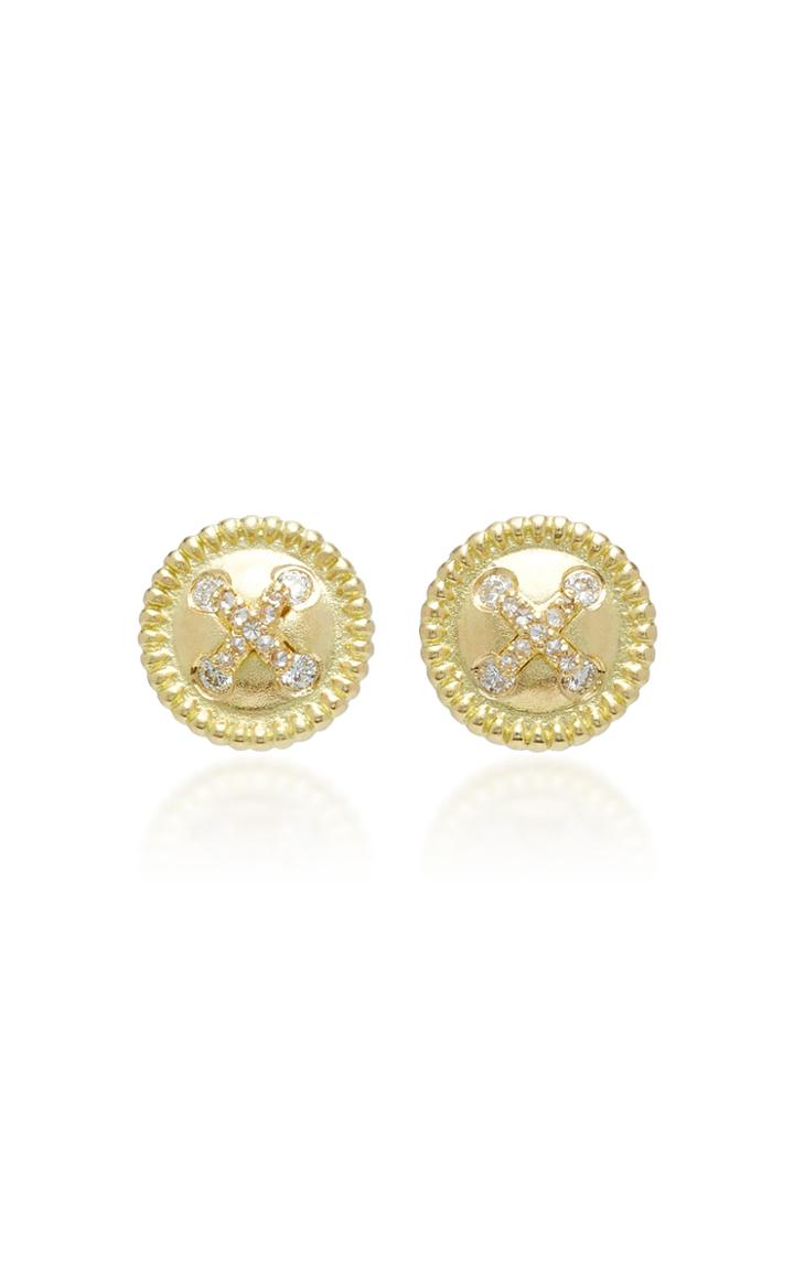 Jamie Wolf M'o Exclusive Neo Classical Button Stud