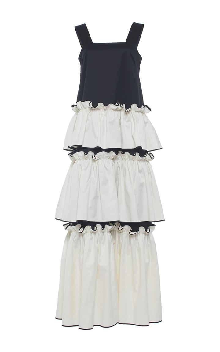 Huishan Zhang Tiered Ruffle Dress