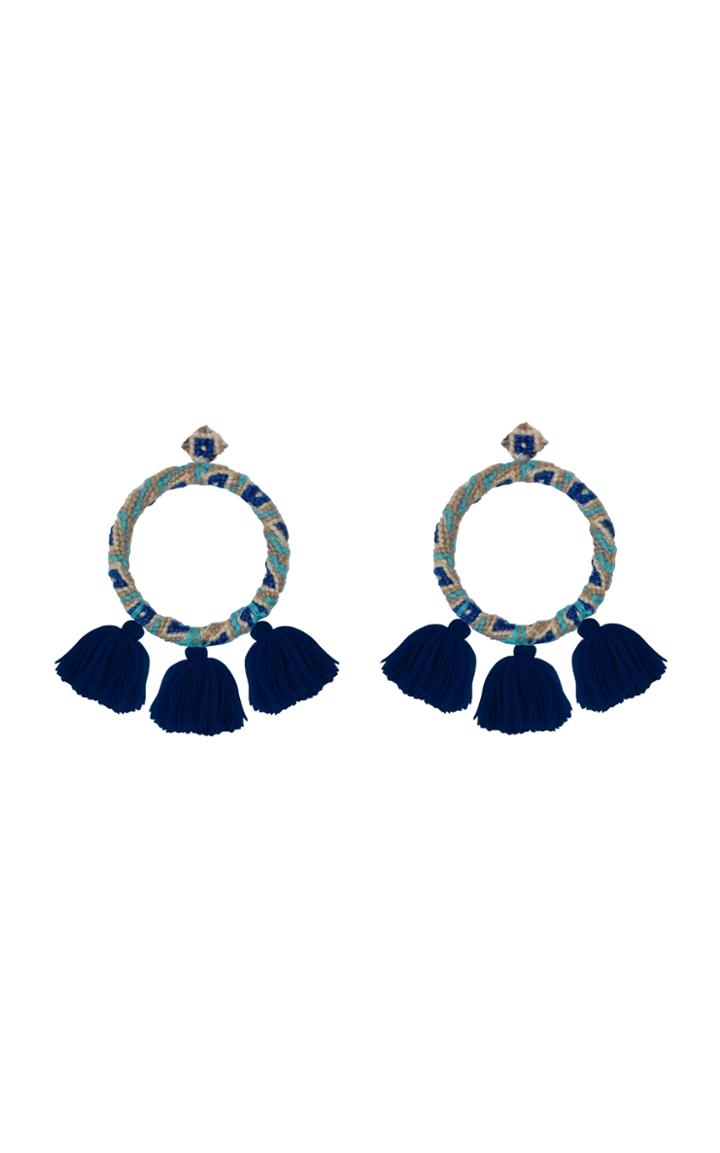 Mochi Sandra Earrings Blue