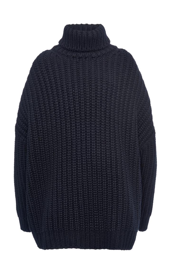 Moda Operandi Dolce & Gabbana Oversized Knit Turtleneck Sweater