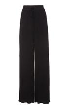 Moda Operandi Tom Ford Drawstring Crepe-jersey Wide-leg Pants