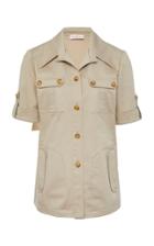 Tory Burch Cotton Safari Shirt