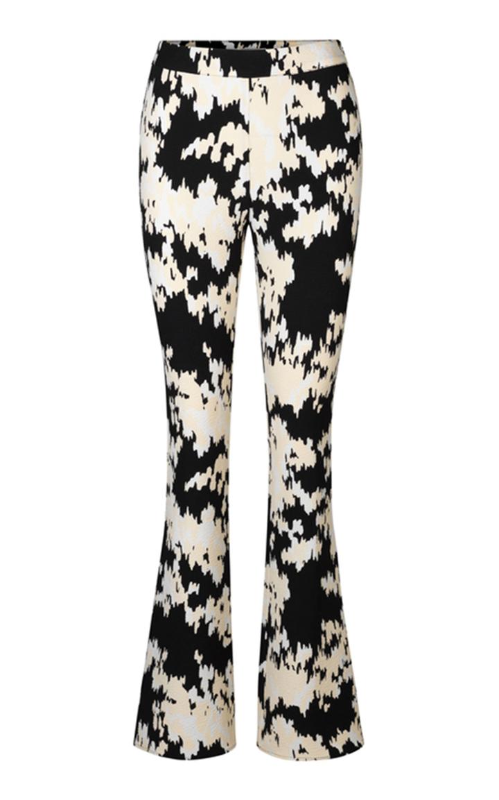 Moda Operandi Stine Goya Nolan Floral Crepe Flared-leg Pants