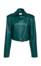Khaite Jennifer Leather Biker Jacket
