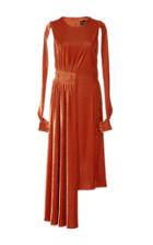 Christian Siriano Velvet Tunic Top