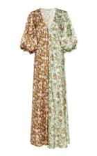 Moda Operandi Lee Mathews Zoe Floral-print Silk Maxi Dress Size: 0