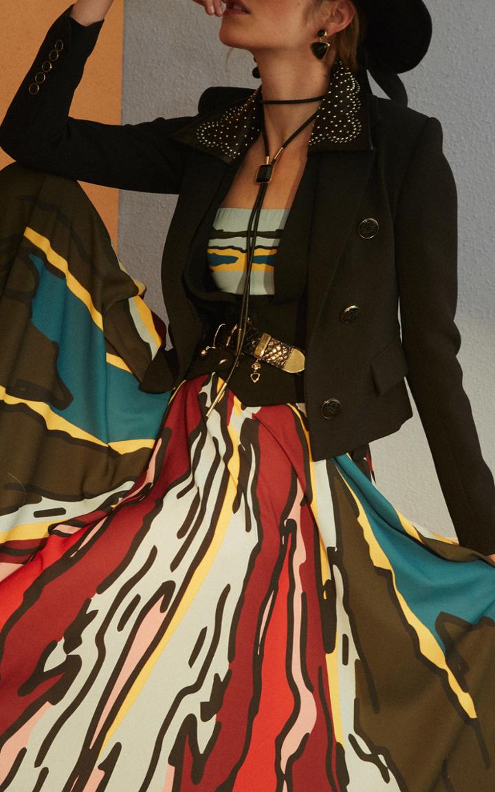 Elie Saab Knot Shoulder Dress