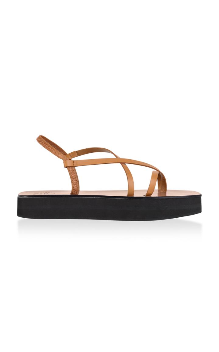 Atp Atelier Maremma Leather Platform Sandals