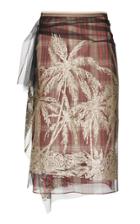 N 21 N&deg;21 Clotilde Palm Tree Skirt