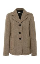 Wales Bonner Tweed Single-breasted Wool-blend Blazer