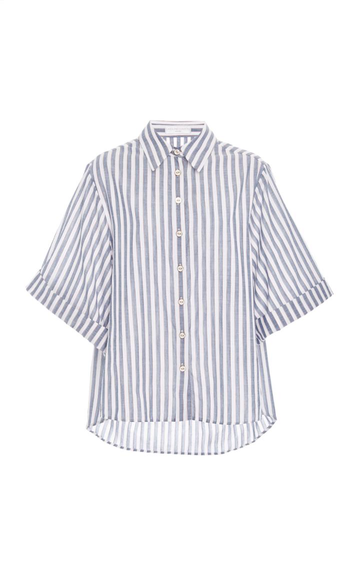 Caroline Constas Marta Button Down Blouse