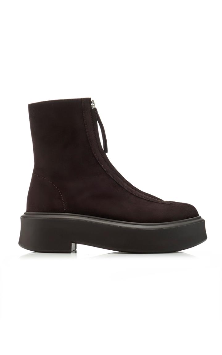 Moda Operandi The Row Zipped Boots