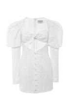 Moda Operandi Attico Cutout Cotton-blend Dress Size: 36