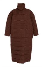 Mara Hoffman Frances Oversized Striped Shell Coat