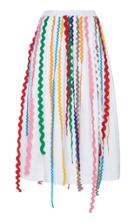 Mira Mikati Wave Ribbon Skirt