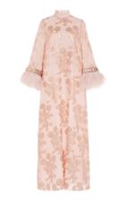 Moda Operandi Andrew Gn Embellished Floral Fil Coup Silk-blend Maxi Dress