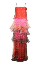 Roopa Tokha Silk Organza Maxi Dress