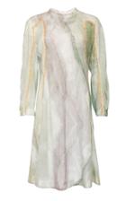 Situationist Handsewn Multicolor Wool Angora Dress