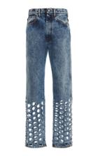 Moda Operandi Maison Margiela Cutout Straight-leg Jeans Size: 36