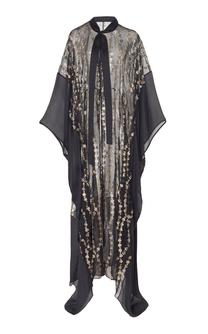 Haider Ackermann Floral Silk Caftan