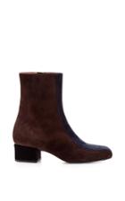 Marni Leather Midcalf Heeled Boots