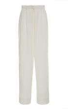 Moda Operandi Mara Hoffman Eldora Pleated Hemp Straight-leg Pants Size: 00