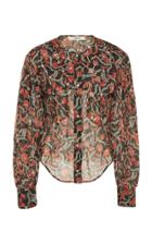 Isabel Marant Toile Emi Printed Cotton Voile Top