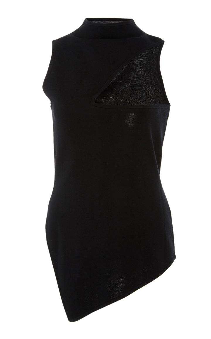 Rosetta Getty Cutout Halter Sweater