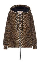 N 21 N&deg;21 Adele Leopard Fleece Hoodie