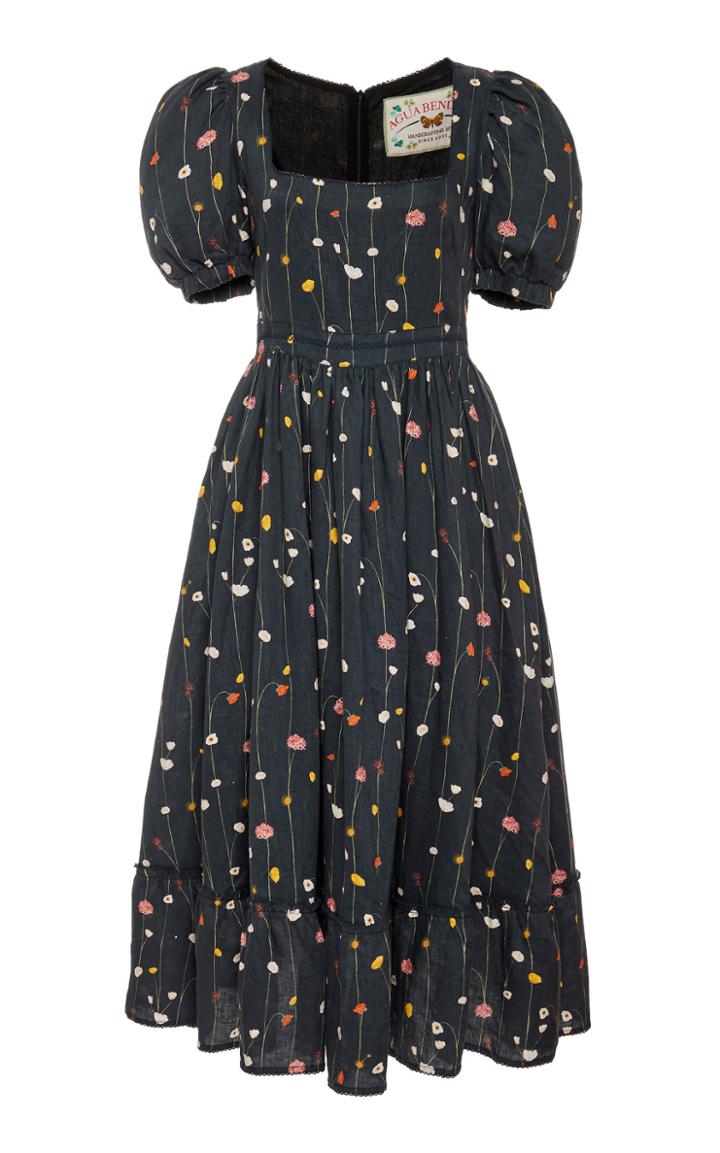 Moda Operandi Agua By Agua Bendita Verbena Enredadera Maxi Dress Size: Xs