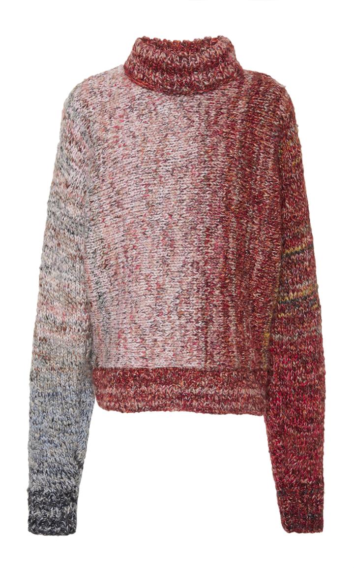 Victoria Beckham Chunky Yarn Mix Sweater