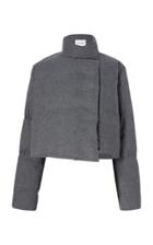 Michelle Waugh Khirma Cropped Shell Puffer