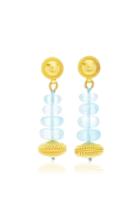 Moda Operandi Loren Nicole 22k Yellow Gold Golden Drop Earrings