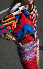 Missoni Fur Chevron Jacket