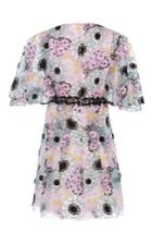 Giamba Lace Capeline Dress