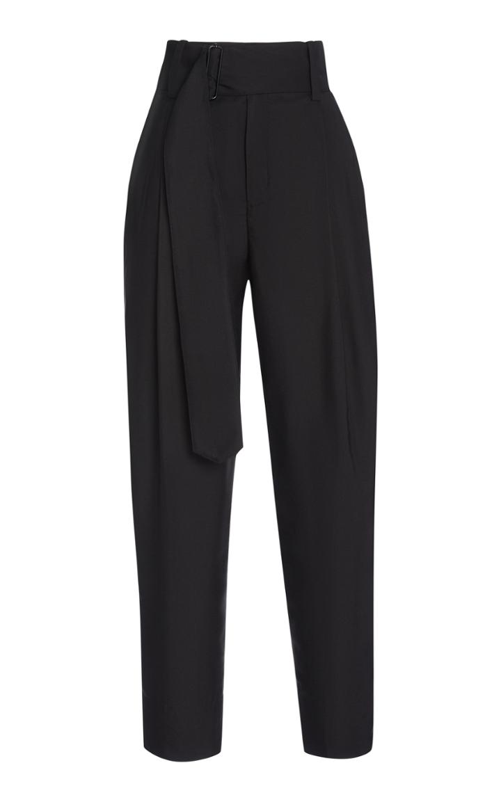 Moda Operandi Vince Belted Crepe Tapered Pants