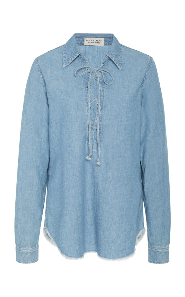 Nili Lotan Mallory Cotton Shirt
