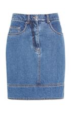 Msgm 6 Pocket Denim Skirt