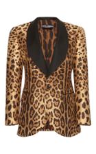 Dolce & Gabbana V Neck Leopard Vest