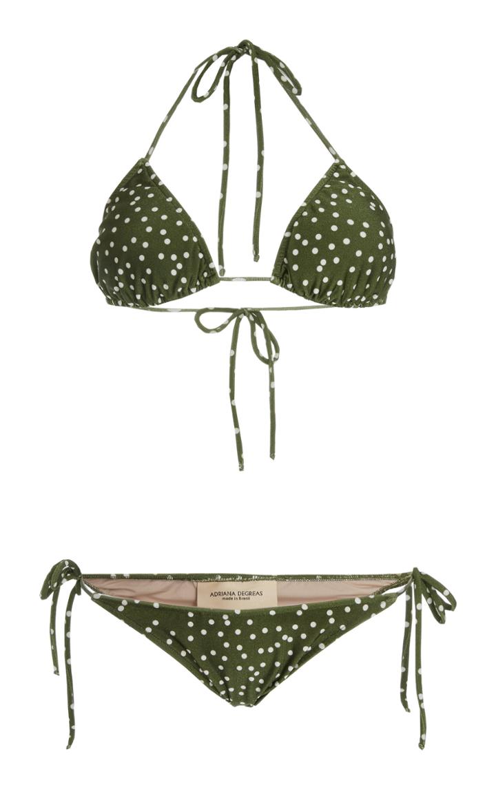 Adriana Degreas Printed Triangle Bikini
