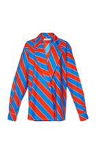 Philosophy Di Lorenzo Serafini Poplin Striped Blazer