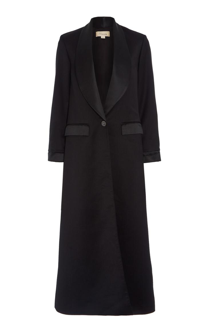 Temperley London Wool-blend Smoke Coat