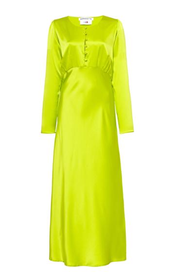Bernadette Antwerp Florence Silk Bias Dress