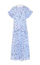 Vivetta Argonauta Drop Waist Ruffle Dress
